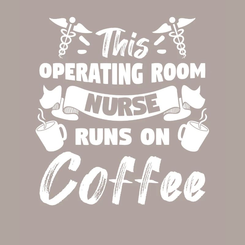 Diese OP-Krankenschwester läuft auf Kaffee ODER Krankenschwestern
