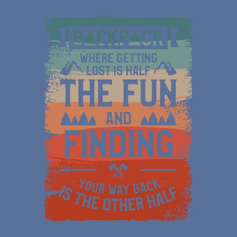 Backpack Where Getting Lost Is Half The Fun