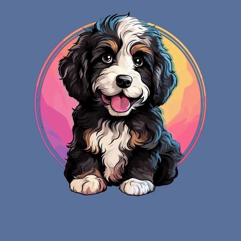 Hund Bernedoodle