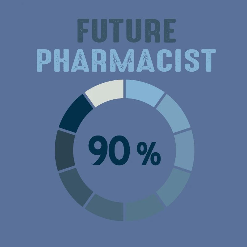 future vintage retro pharmacist pharmacy tech
