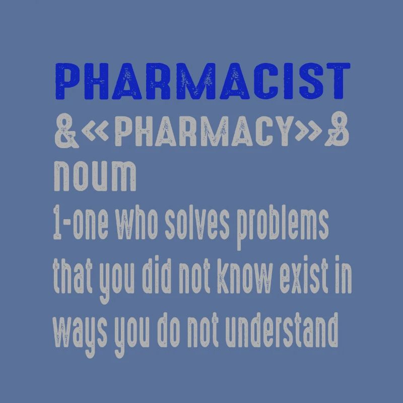 future vintage retro pharmacist pharmacy tech