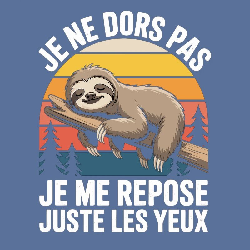 Je Ne Dors Pas Je Me Repose Juste Les Yeux