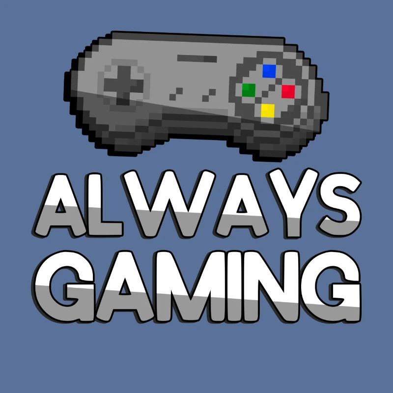 ALWAYS GAMING + SNES Controller - Gaming