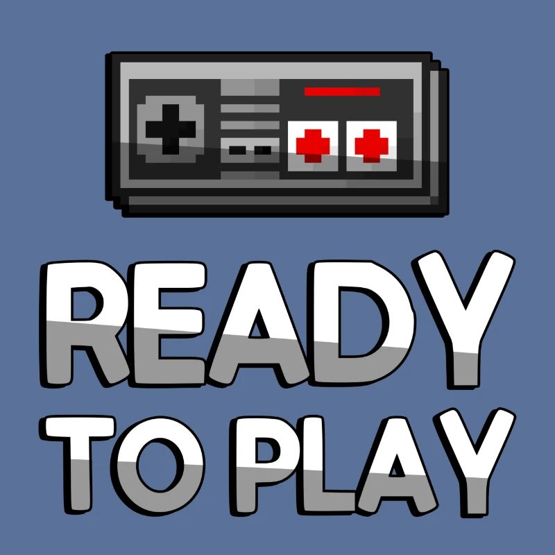 READY TO PLAY + NES Controller - Gaming