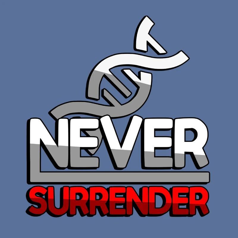 NEVER SURRENDER (Rot) + DNA - Gaming