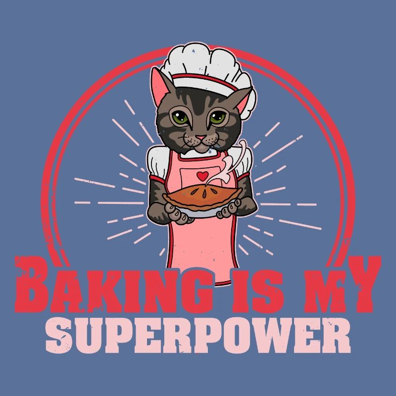 Cat Baker Hobby Baker Pastry Biscuits