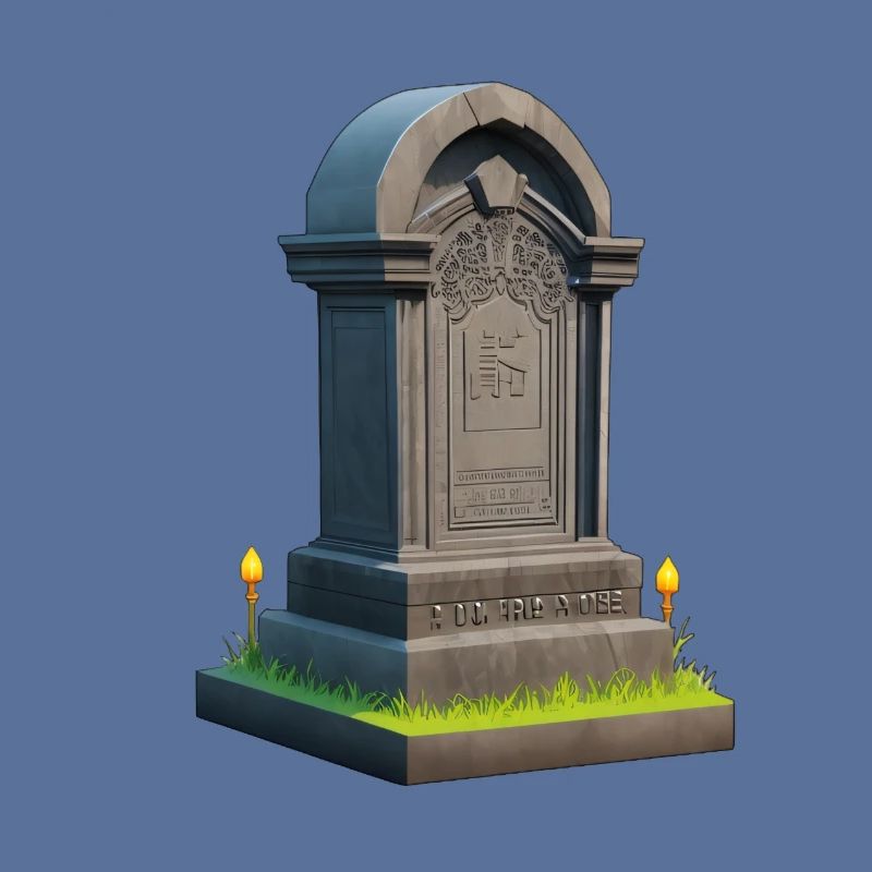 Halloween Grabstein
