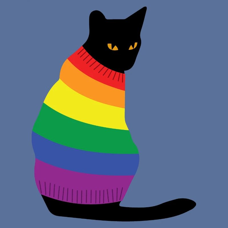 Regenbogenkatze