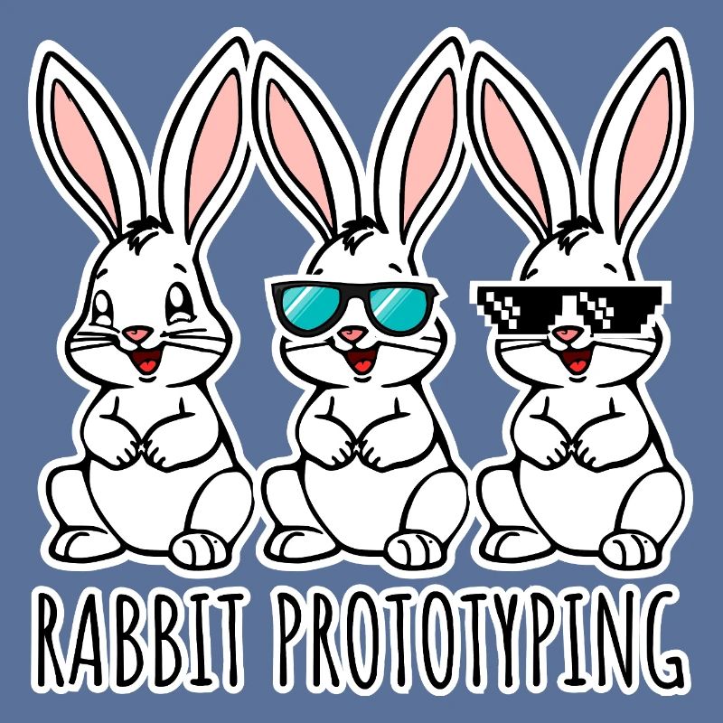 Rabbit Prototyping CAD Bunnies from the 3D Printer