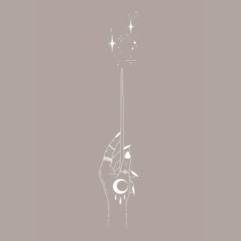 MAGIC | Main de baguette | blanc