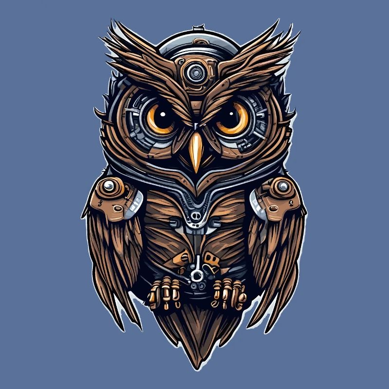 Steampunk Eule