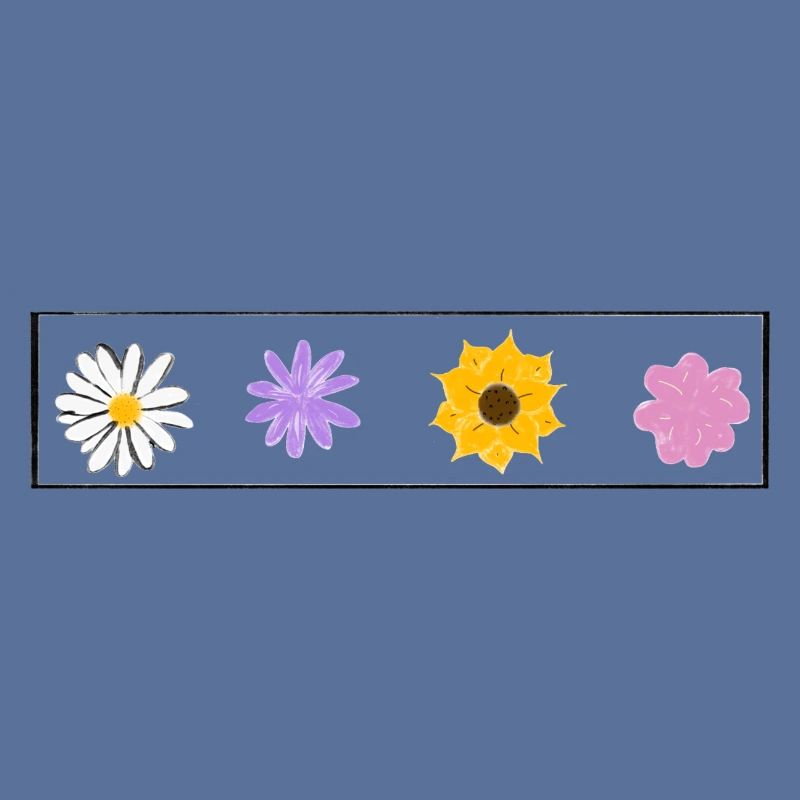 Bunte Blumen