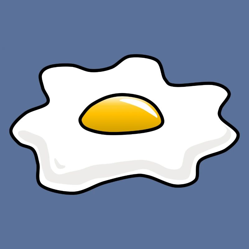Fried egg egg fried egg