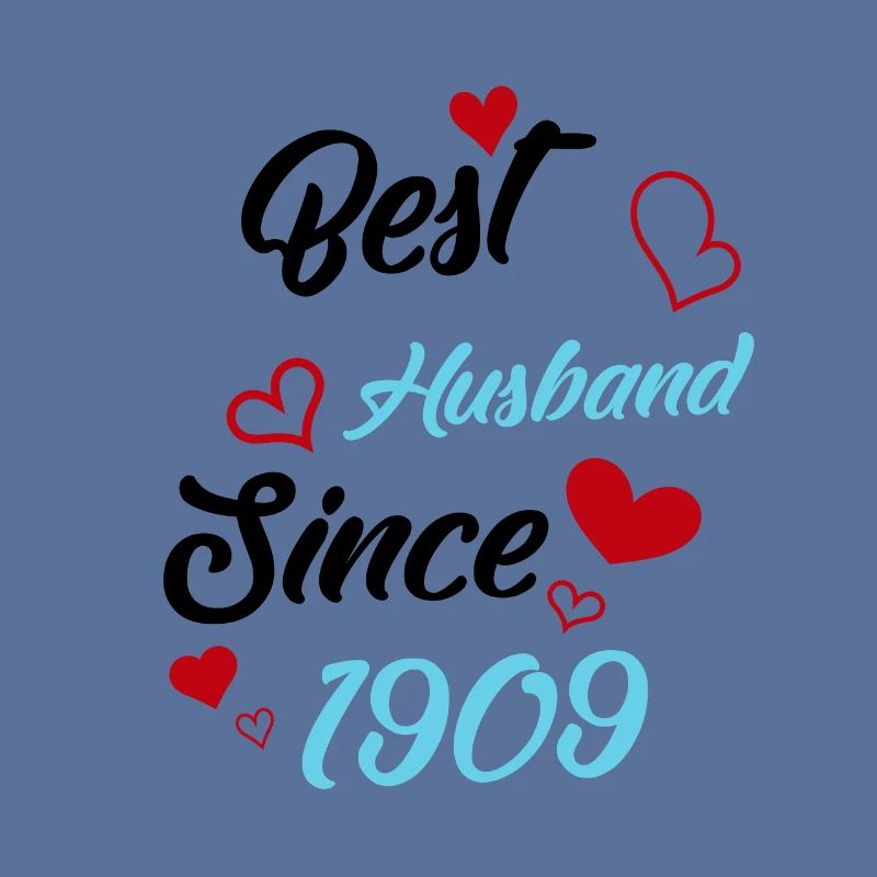 Bester Ehemann seit 1909 Hochzeit