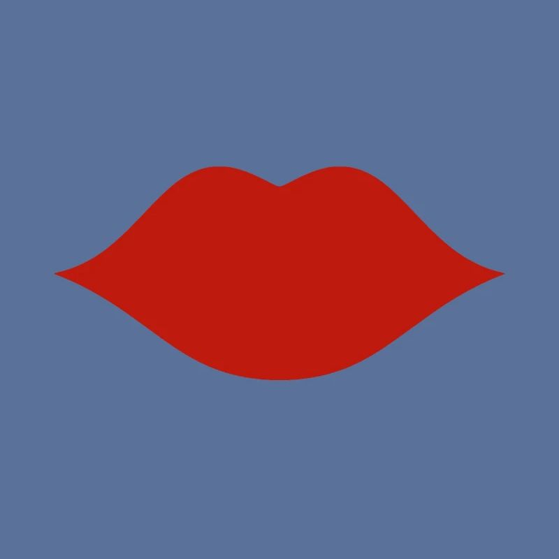 Lippen rot