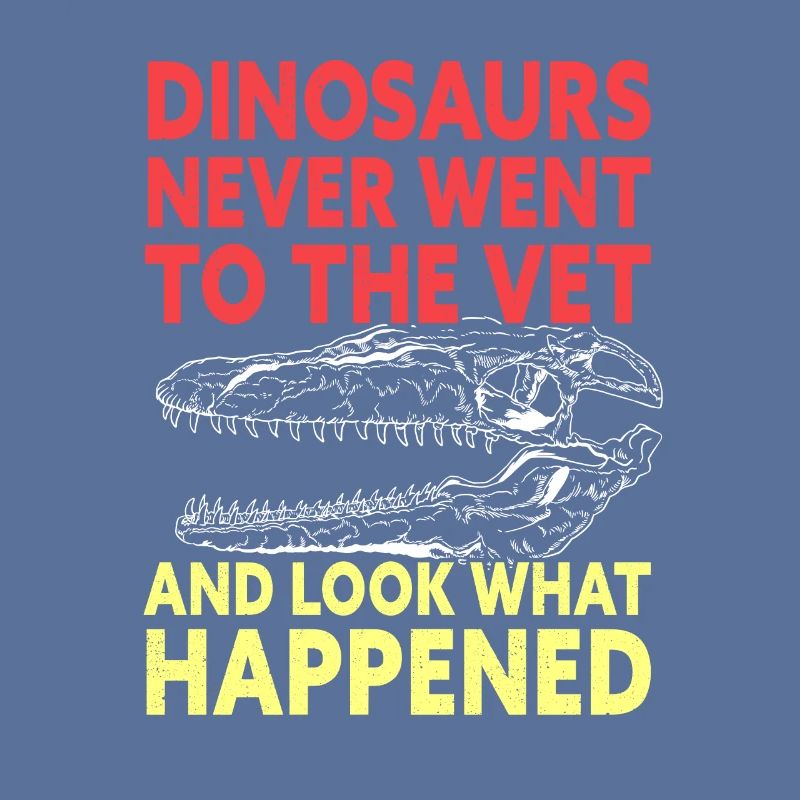 Funny Veterinary Dinosaur Veterinary Technician