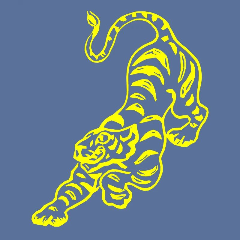 Chinesisches Tigermuster