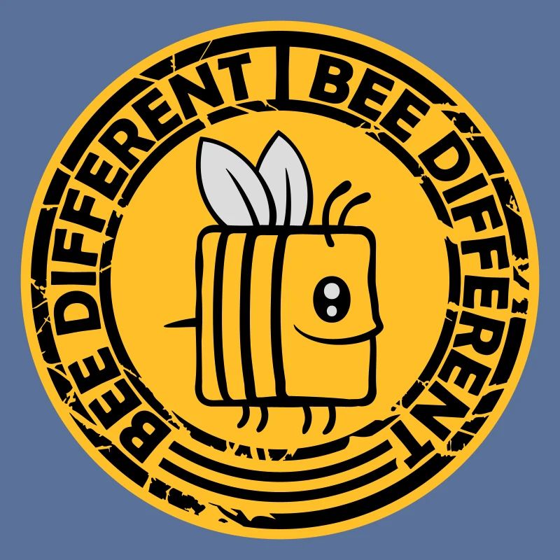 bee different Spruch Zitat