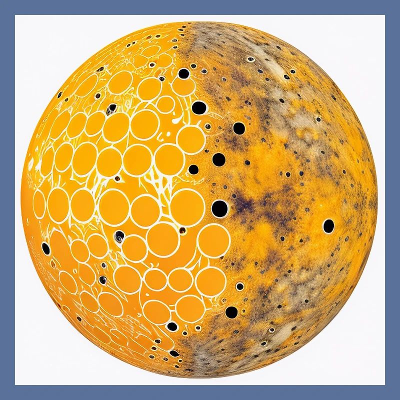 Gelber Planet