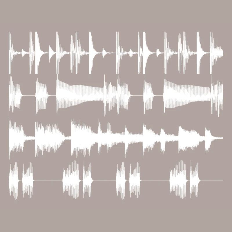 White waveforms