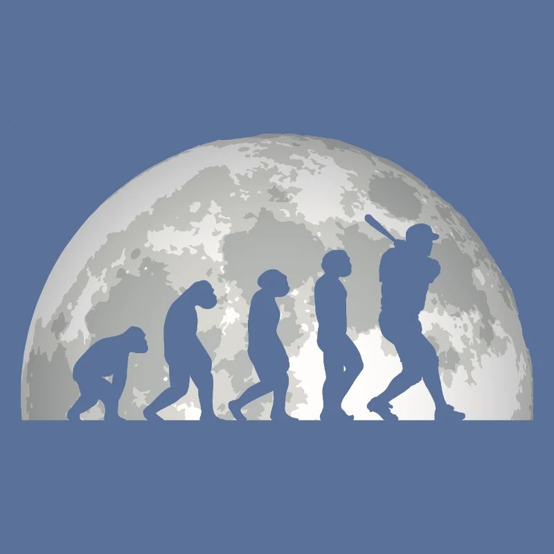 Baseballspieler Evolution Baseball