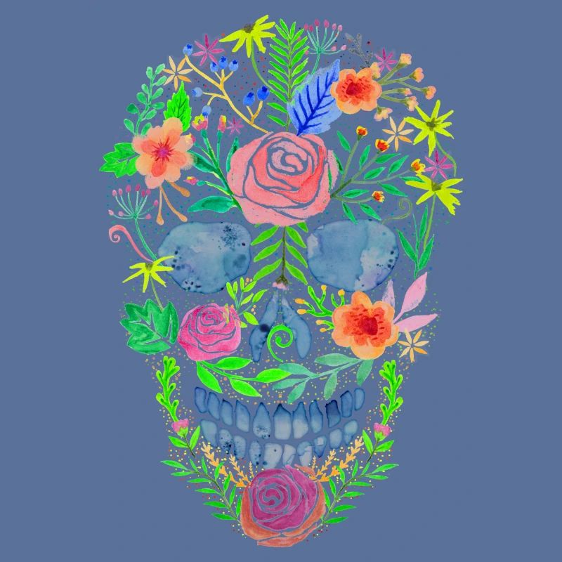 Blumenschädel