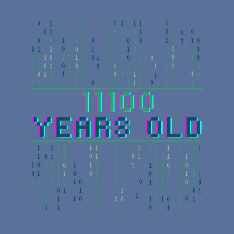 28. Geburtstag 28 Jahre alt Binärcode Coder