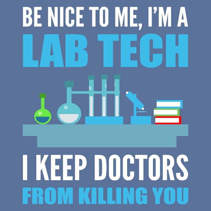 Ich bin Labor Tech. Labortechniker Geschenk