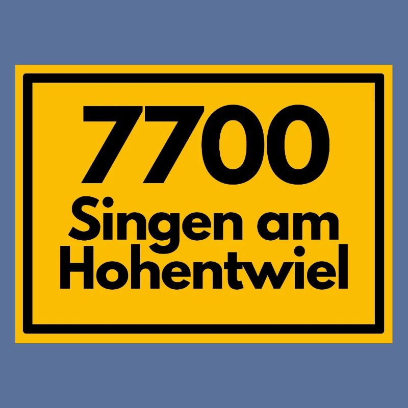 OLD POSTCODE ZIP CODE 7700 SINGEN AM HOHENTWIEL