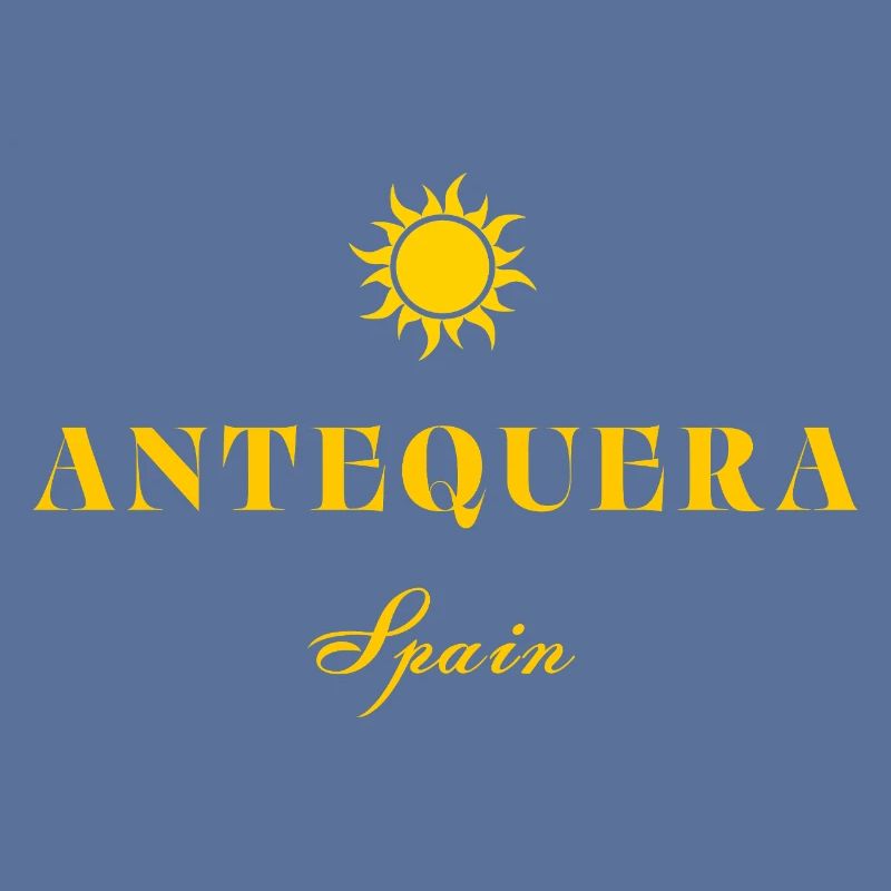 Antequera Spanien Sonnenemblem
