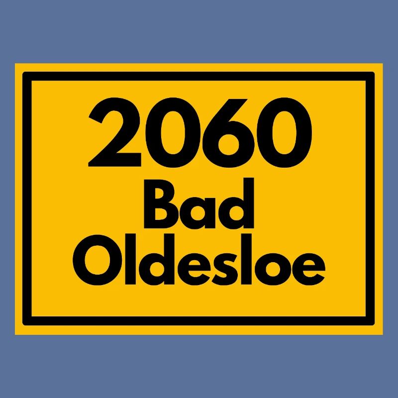 ANCIEN CODE POSTAL RÉTRO 2060 BAD OLDESLOE Moin