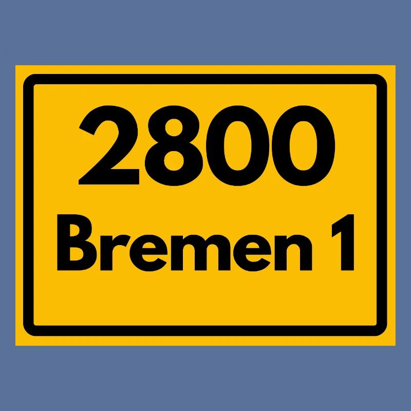 ANCIEN CODE POSTAL RETRO 2800 BREMEN 1 – HANSE