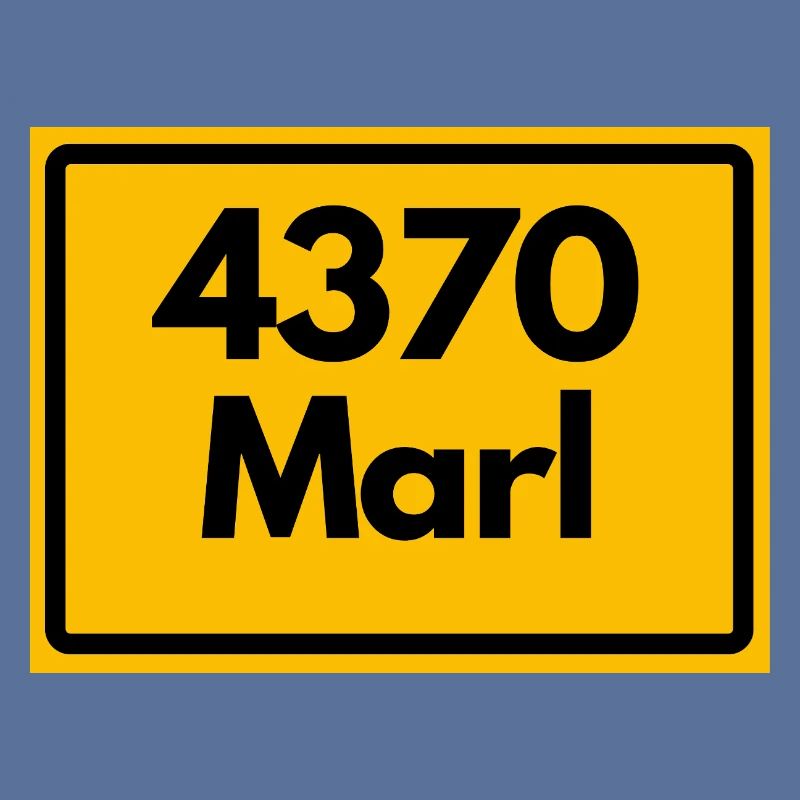 ANCIEN CODE POSTAL RETRO 4370 MARL – NRW