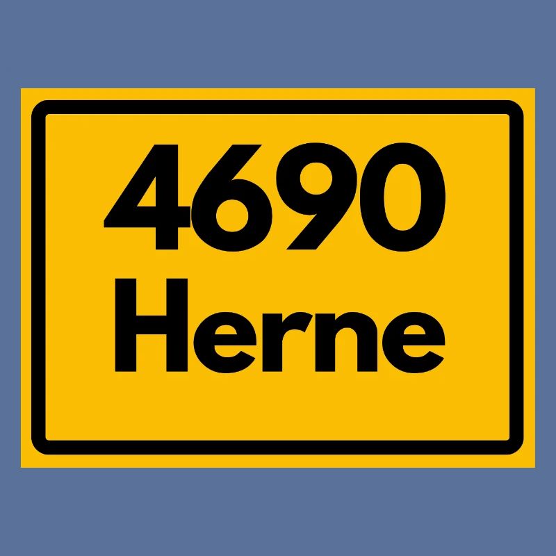 ANCIEN CODE POSTAL RETRO 4690 HERNE – NRW