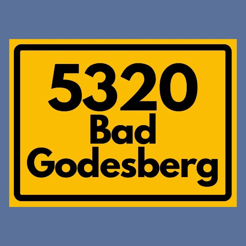 ANCIEN CODE POSTAL RETRO 5320 Bad Godesberg NRW