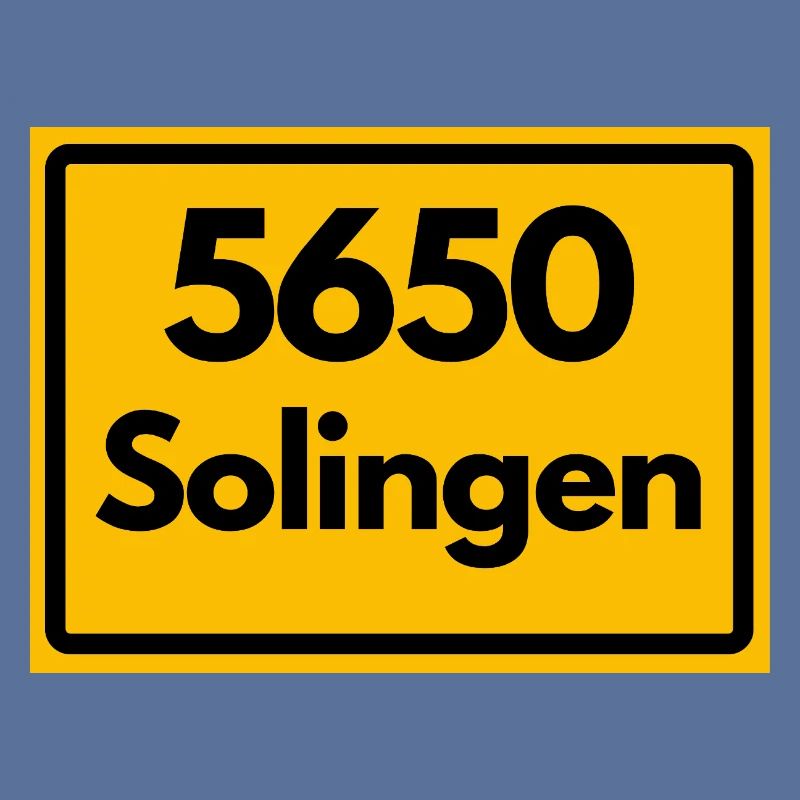 ANCIEN CODE POSTAL RETRO 5650 SOLINGEN