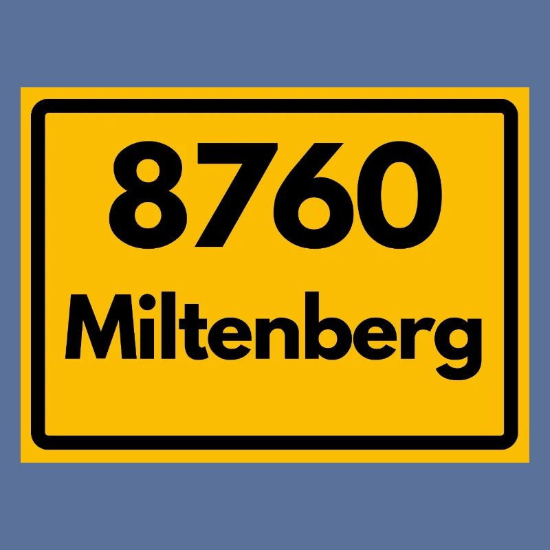 OLD POSTCODE ZIP CODE RETRO 8760 MILTENBERG HEIMAT
