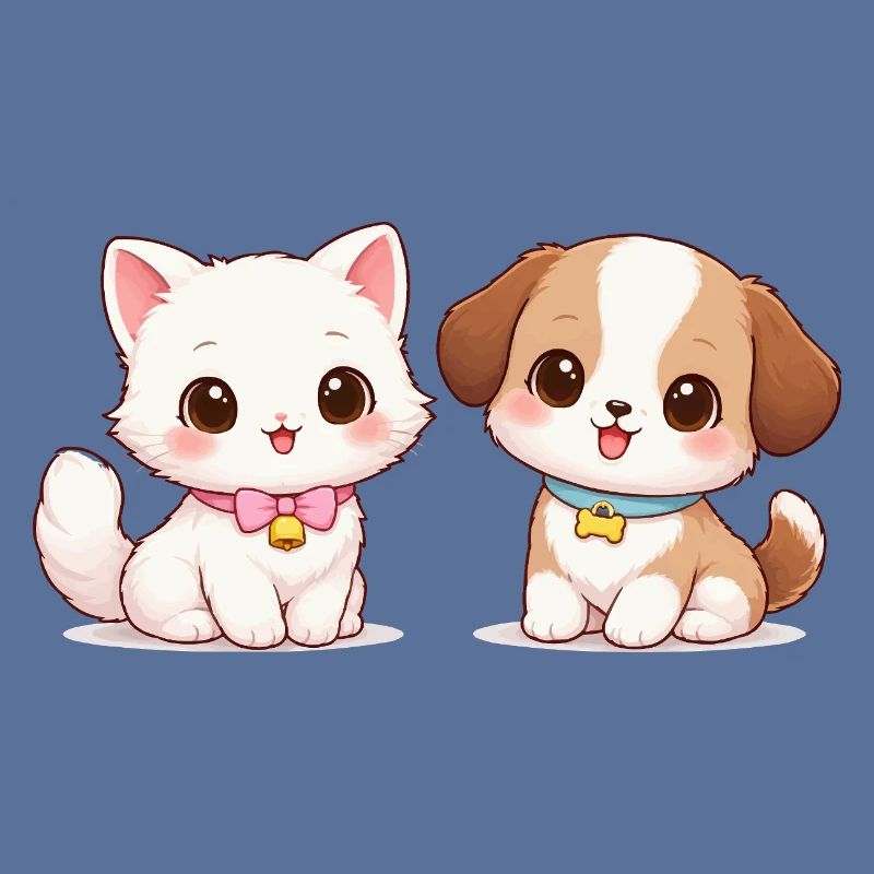 Hund Katze Comic