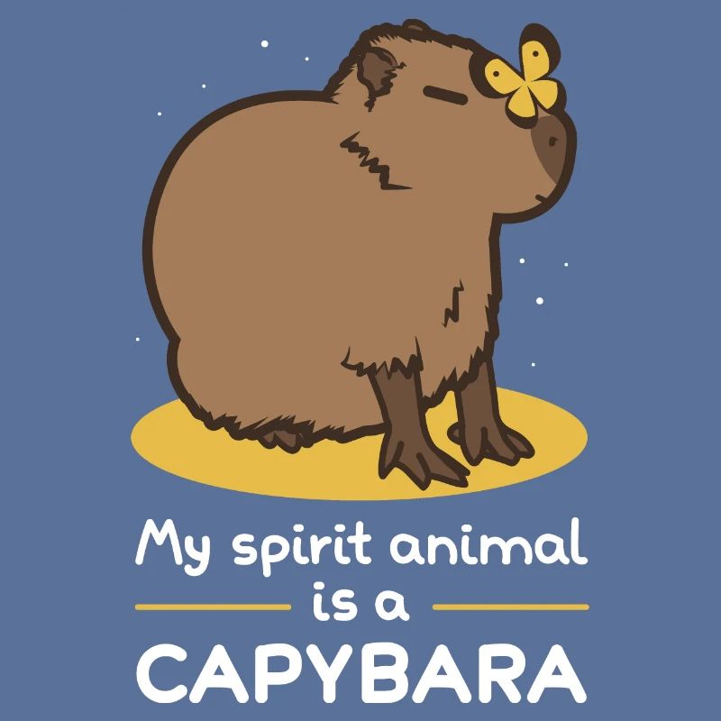 Mein Geisttier ist ein Capybara
