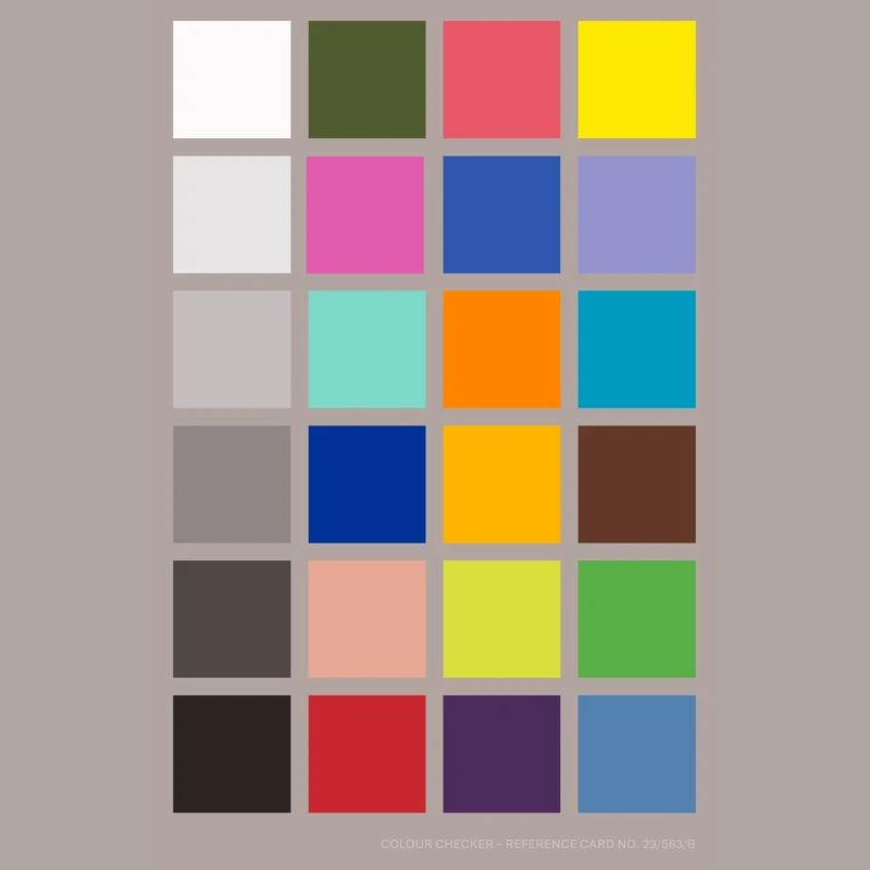 Colour Checker / Colour Reference / Grey Card