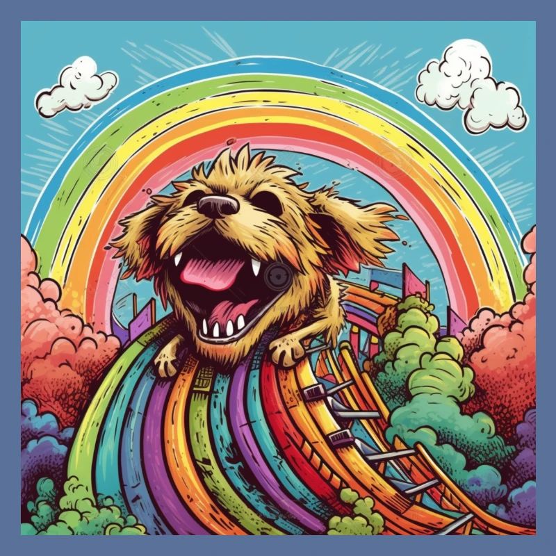 Funny LSD - Freaky Dwarf - Chien sur Rollercoster 1