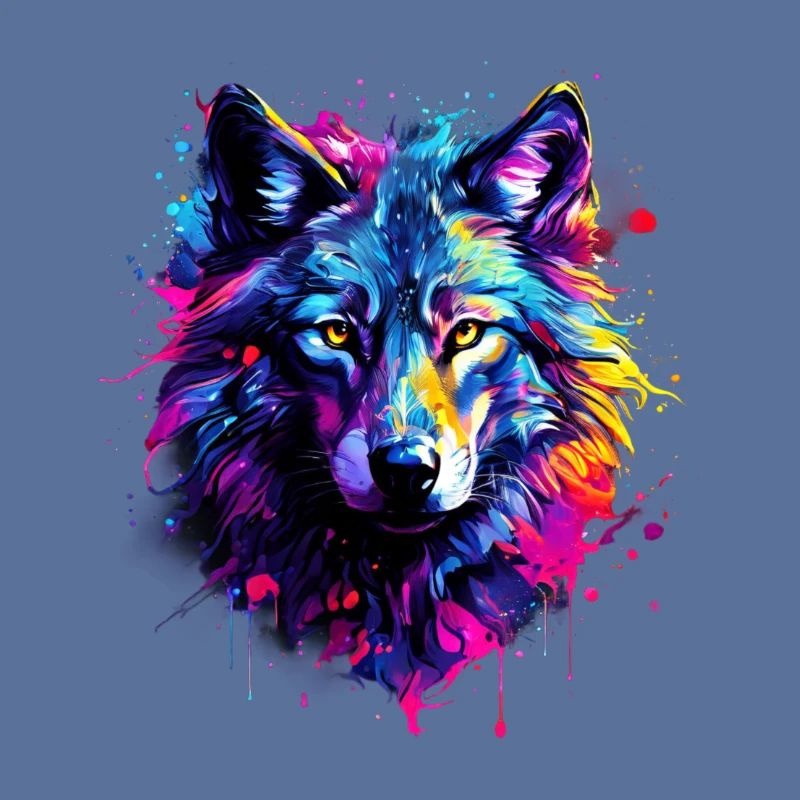 Bunter Wolf