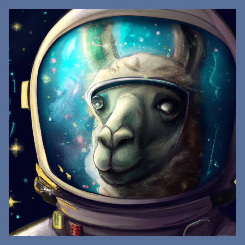 Lama Astronaut