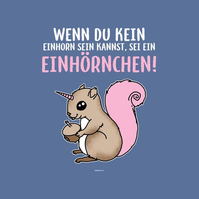 Einhorn Eichhörnchen Geschenk Einhörner