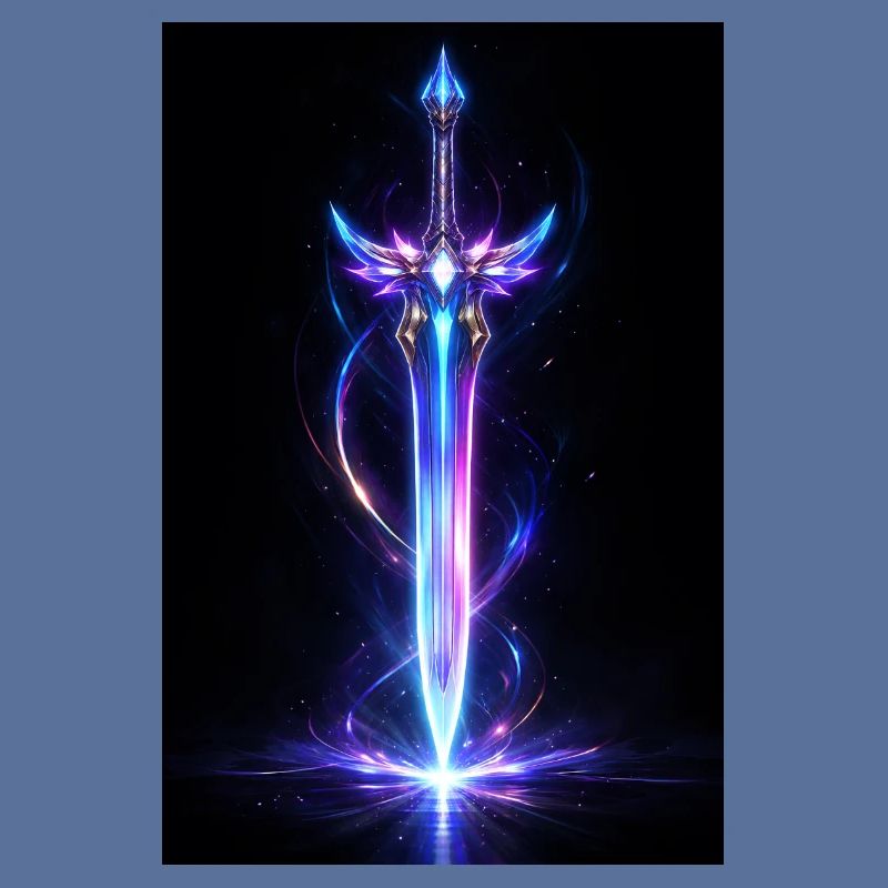 Neon-Astralschwert