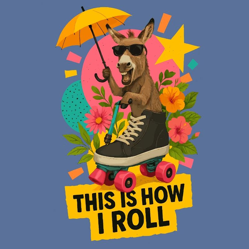 Roll-Esel mit Stil