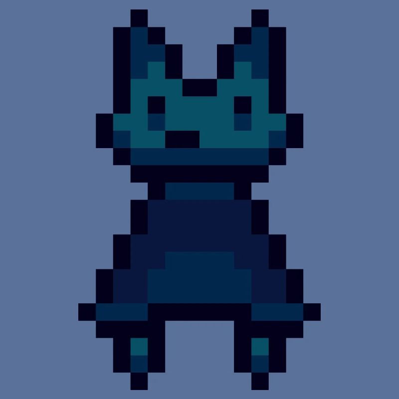 Pixel-Katze