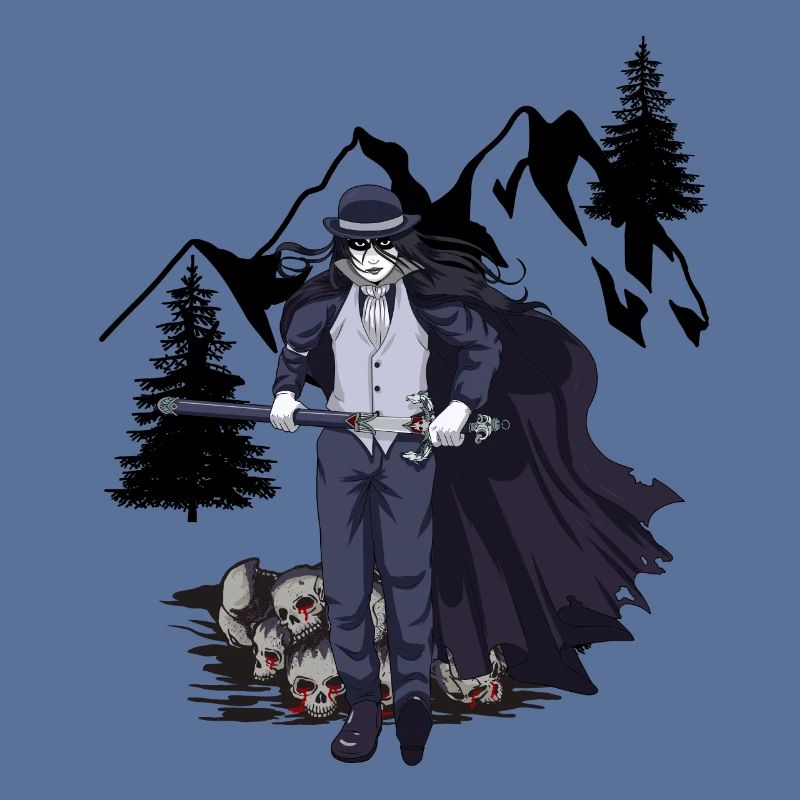 Horror Halloween Ghosts Witching Hour Mountain