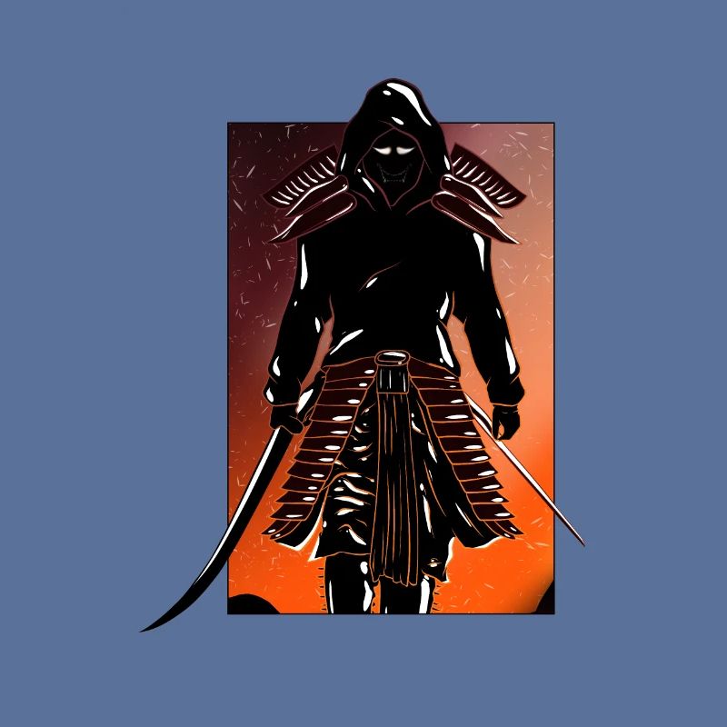 Samurai Hannya im Kapuzenpullover
