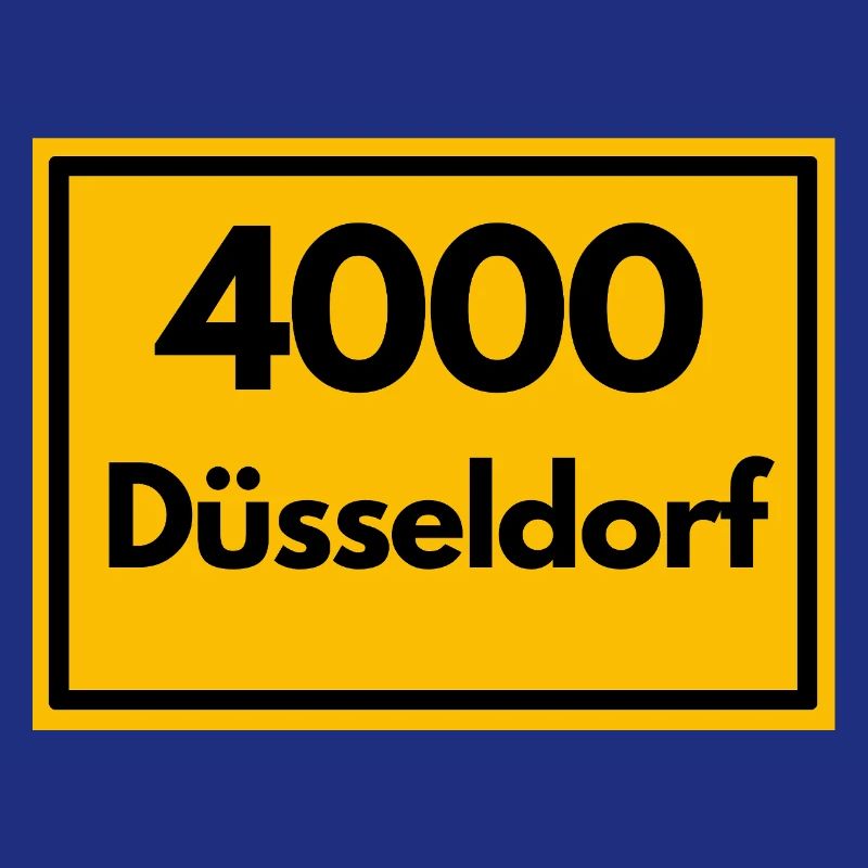 OLD POSTCODE POSTCODE RETRO 4000 DÜSSELDORF - OLD